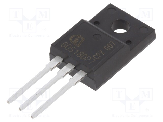 Transistor: N-MOSFET; unipolar; 650V; 11A; Idm: 53A; 20W; TO220FP