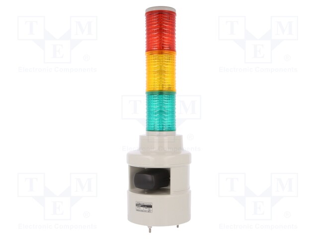 Signaller: signalling column; Colour: red/amber/green; LED; IP54