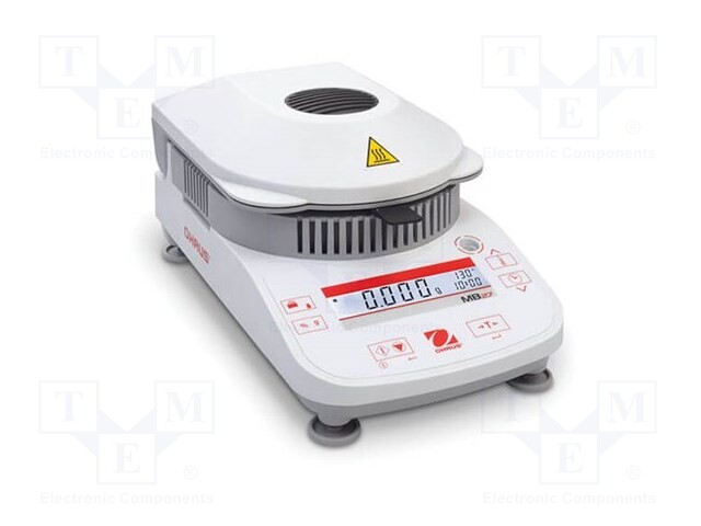 Moisture analyzer; Scale max.load: 90g; 10÷40°C; Unit: %,g; 230VAC
