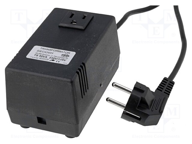 Autotransformer; 230VAC; Power: 50VA; Usec.1: 115V