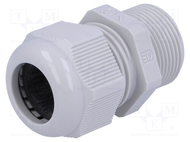 Cable gland; with long thread; M25; IP68; Mat: polyamide