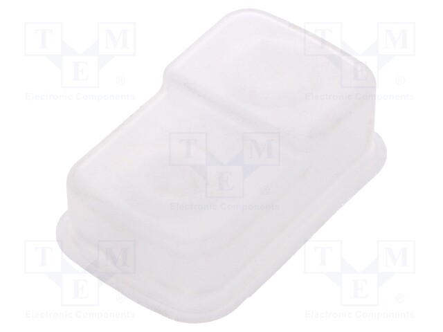 Cover; 22mm; Harmony XB4,Harmony XB5; Ø22mm; Colour: transparent