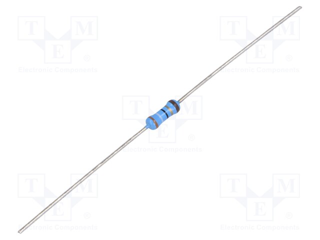 Resistor: thin film; THT; 39Ω; 600mW; ±5%; Ø2.5x6.5mm; 50ppm/°C