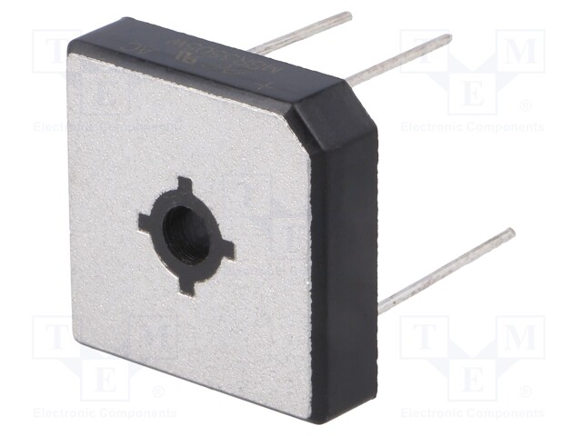 Single-phase bridge rectifier; Urmax: 50V; If: 35A; Ifsm: 400A