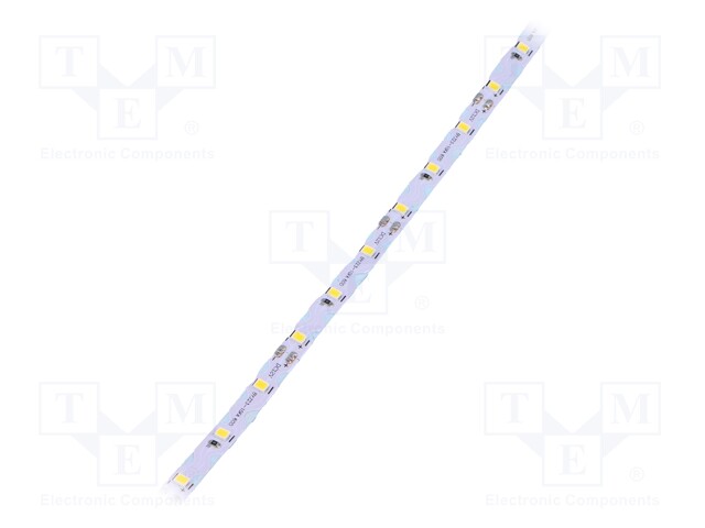 LED tape; white neutral; 2835; 12V; LED/m: 120; 7mm; white PCB; IP20