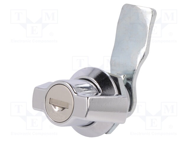 Lock; different cylinder; zinc and aluminium alloy; 21mm