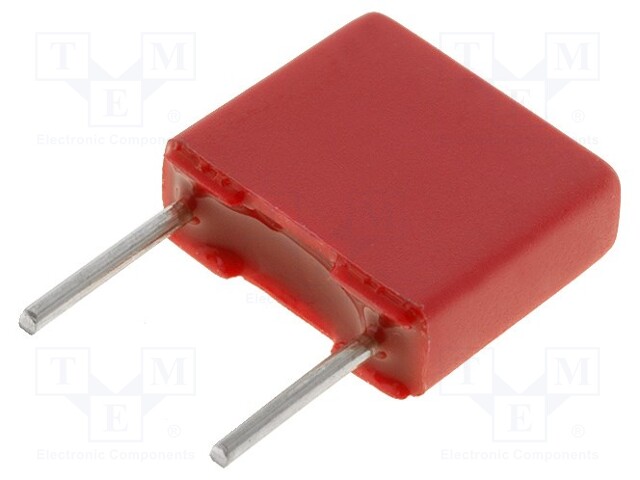 Capacitor: polyester; 68nF; 40VAC; 63VDC; Pitch: 5mm; ±10%