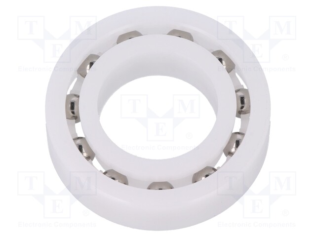 Bearing: ball; Øint: 25mm; Øout: 47mm; W: 12mm; Cage: polyamide