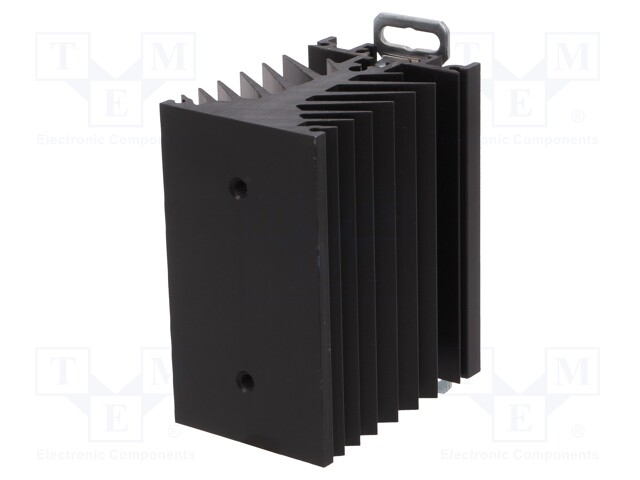 Heatsink: extruded; L: 73.5mm; W: 80mm; H: 45mm; 2.5K/W; DIN rail