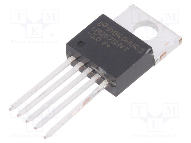 PMIC; DC/DC converter; Uin: 4÷60V; Uout: 5V; TO220-5; buck