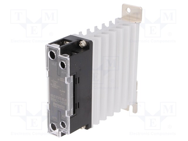 Relay: solid state; Ucntrl: 10÷30VDC; 15A; 48÷480VAC; DIN,on panel