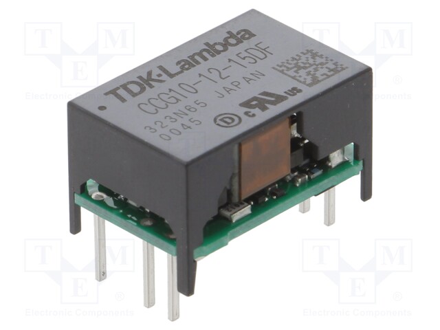 Converter: DC/DC; 10W; Uin: 4.5÷18V; Uout: 15VDC; Uout2: -15VDC; 4g