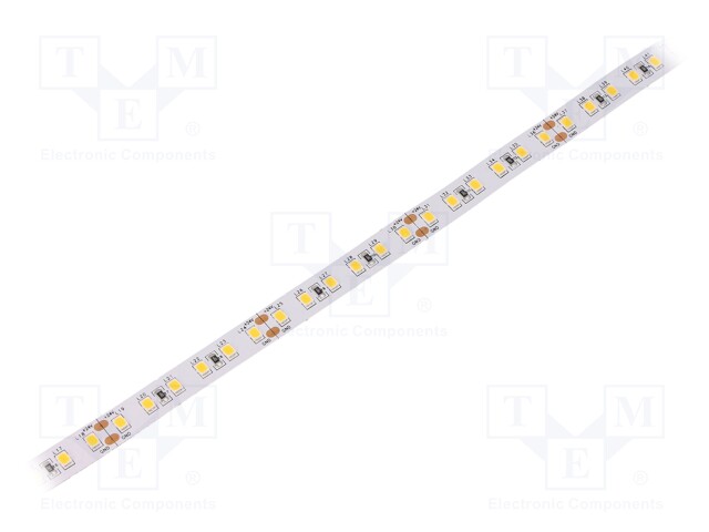 LED tape; white warm; LED/m: 120; SMD; 2835; 12V; 10mm; white PCB