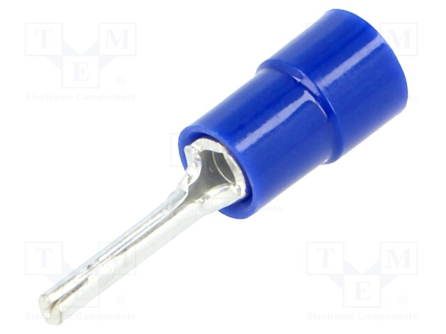 Wire pin terminal; Ø: 1.8mm; 1.5÷2.5mm2; crimped; for cable; blue