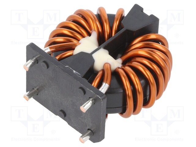 Inductor: wire with current compensation; THT; 1.1mH; 2.3mΩ; SCF