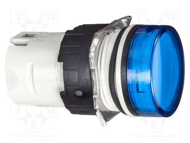 Indicator Lens, Blue, Round, 16 mm, Pilot Light Head