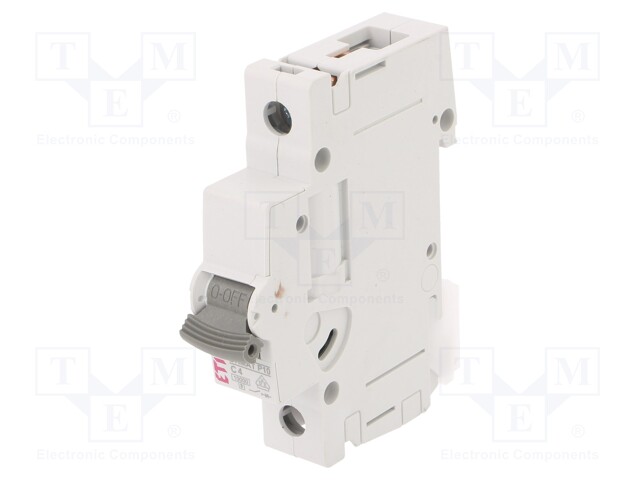 Circuit breaker; 230/400VAC; DIN; Charact: B; 10kA; IP20; 1÷25mm2