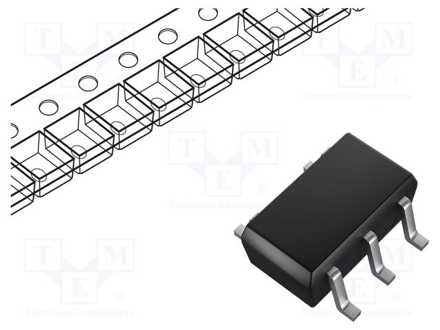 OP AMP, 1.5MHZ, 0.42V/US, SOT-23-5