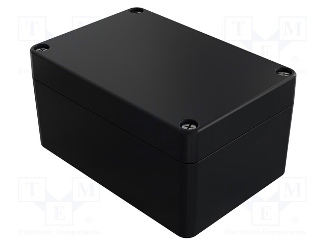 Enclosure: multipurpose; X: 110mm; Y: 75mm; Z: 56mm; polyester; black