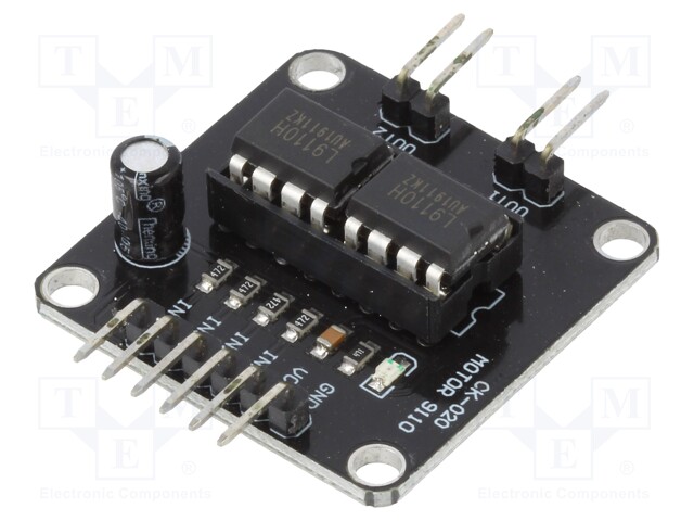 Module: DC-motor driver; L9110; Channels: 2; Uin log: 5÷12V