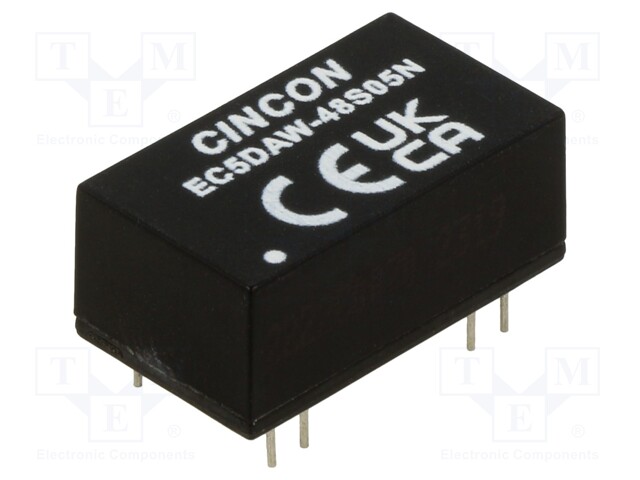 Converter: DC/DC; 10W; Uin: 18÷74V; Uout: 5VDC; Iout: 2000mA; 6.6g