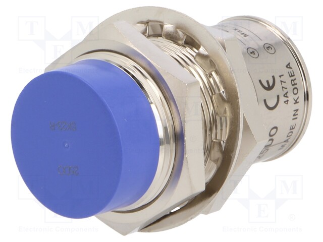 Sensor: inductive; Output conf: 2-wire NO; 0÷25mm; 10÷30VDC; M30