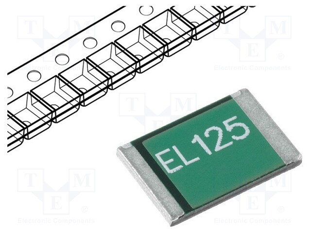 Fuse: PTC polymer; 1.25A; Case: 2920