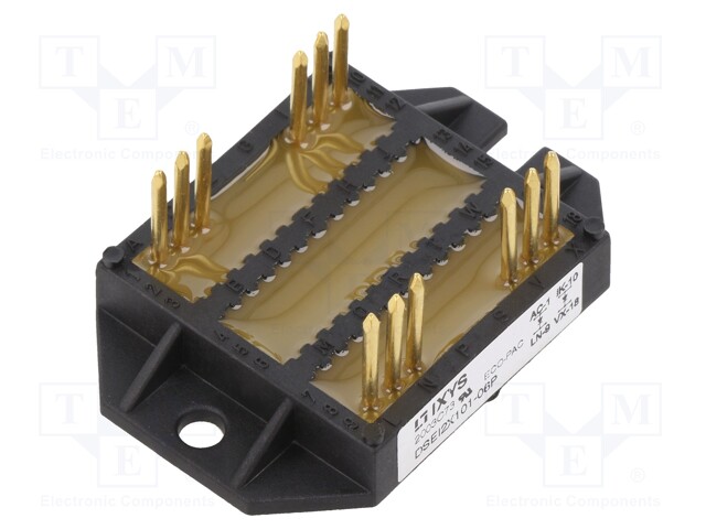 Module: diode; double independent; 600V; If: 2x96A; ECO-PAC 2; THT