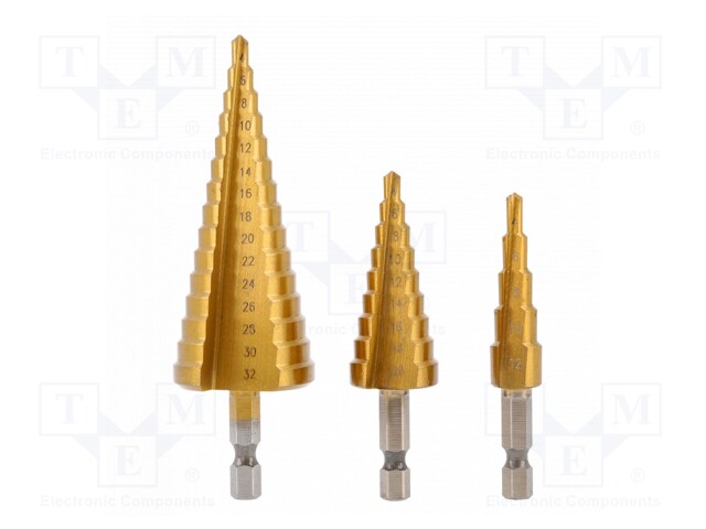 Drill bit; Ø: 4÷39mm; thin tinware
