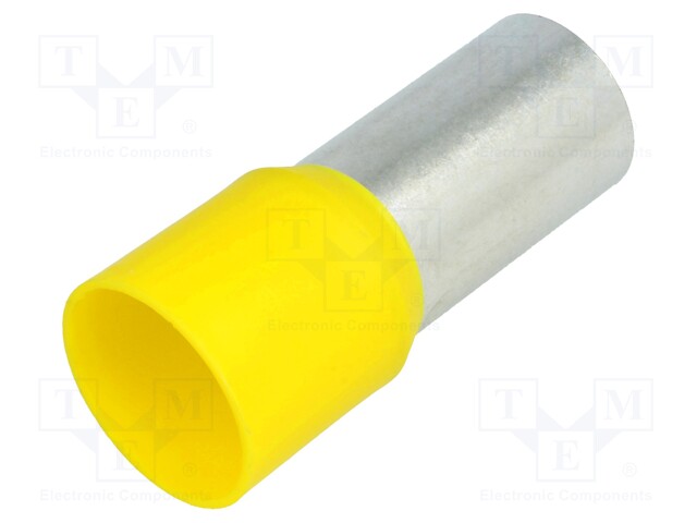 Bootlace ferrule; insulated; copper; Insulation: polypropylene