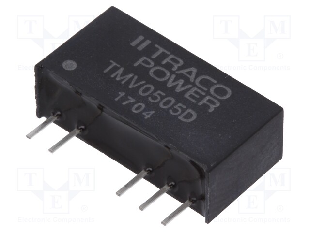 Converter: DC/DC; 1W; Uin: 4.5÷5.5V; Uout: 5VDC; Uout2: -5VDC; SIP7