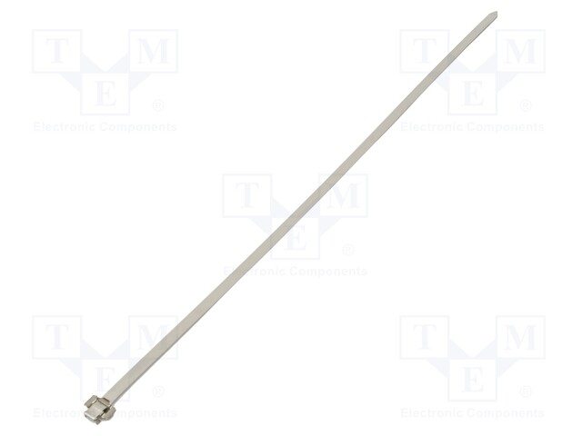 Cable tie; L: 1000mm; W: 15.85mm; acid resistant steel AISI 316