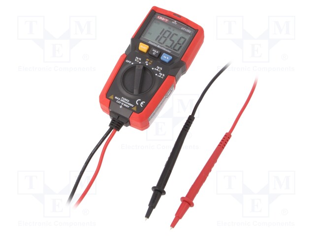 Digital multimeter; LCD (4000),with a backlit; 20÷80%