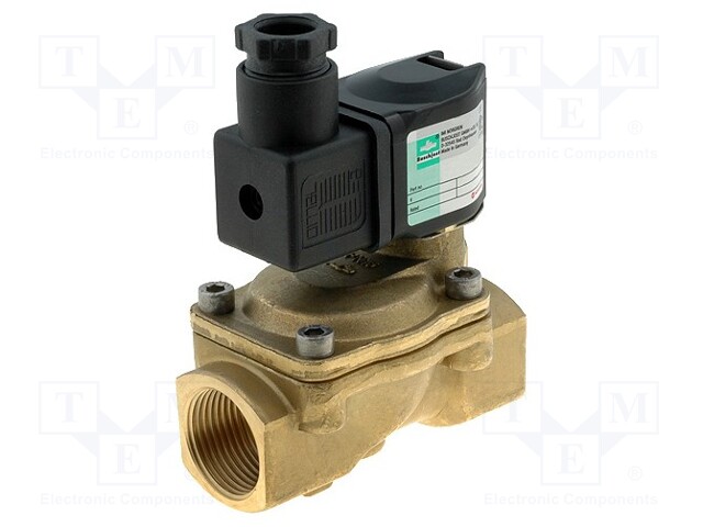 Electromagnetic valve; BSP 3/4"; 20mm; Pressure: 0.1÷16bar; IP65