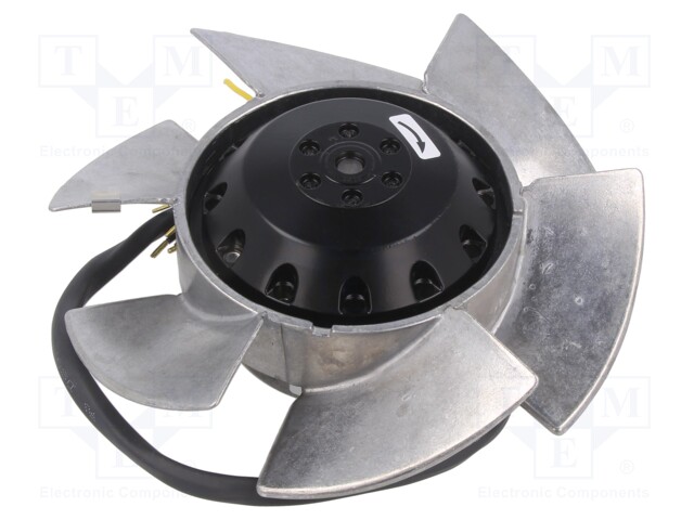 Fan: AC; axial; 230/400VAC; Ø170x64.5mm; ball bearing; 2750rpm