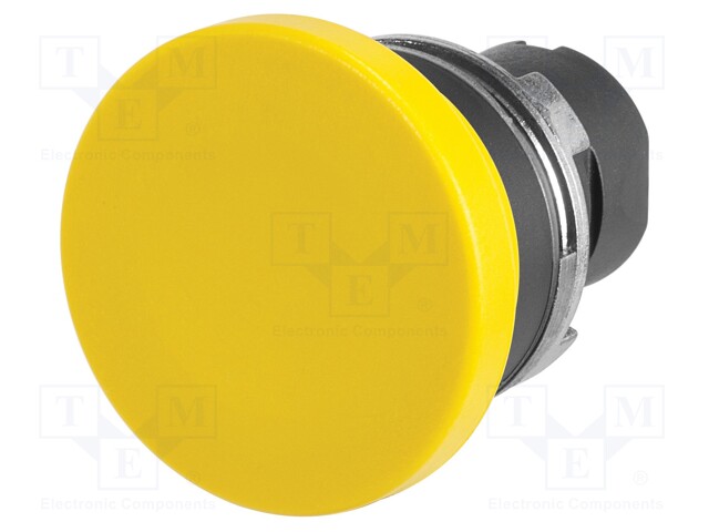 Switch: push-button; 22mm; Stabl.pos: 2; yellow; none; IP65; 46