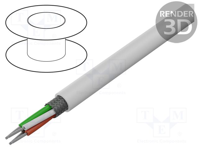 Wire; Alpha Essential High Low Temperature; 1x16AWG; stranded