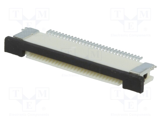 Connector: FFC (FPC); horizontal; PIN: 30; ZIF,top contacts; SMT