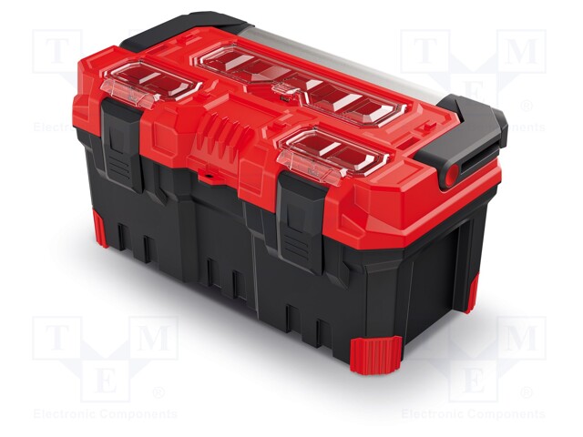 Toolbox; 496x258x240mm; polymer; TITAN PLUS; 15kg; TITAN PLUS 50