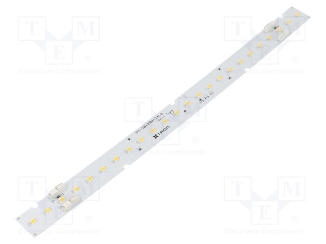 LED strip; 23.2V; white warm; W: 20mm; L: 280mm; No.of diodes: 24