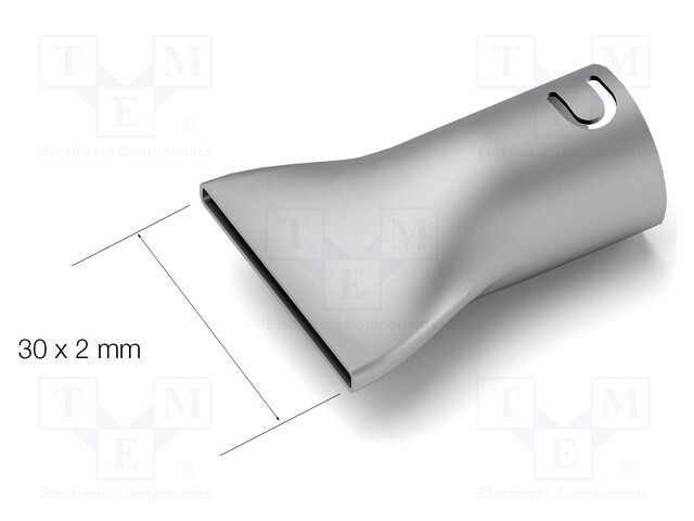 Nozzle: hot air; 30x2mm; for JBC-JT-2A station