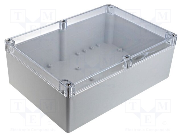 Enclosure: multipurpose; X: 185mm; Y: 265mm; Z: 95mm; polycarbonate