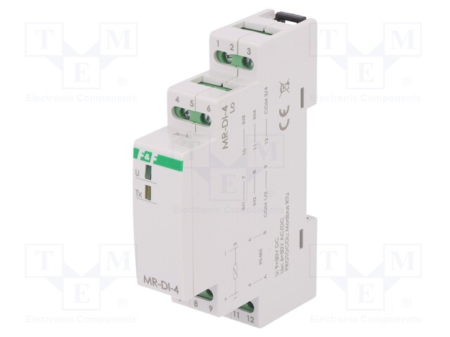 Industrial module: digital input; 9÷30VDC; Mounting: DIN; 0.3W