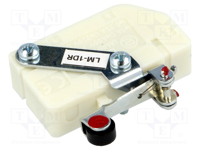 Limit switch; roller lever; SPDT; 16A; max.400VAC; max.220VDC
