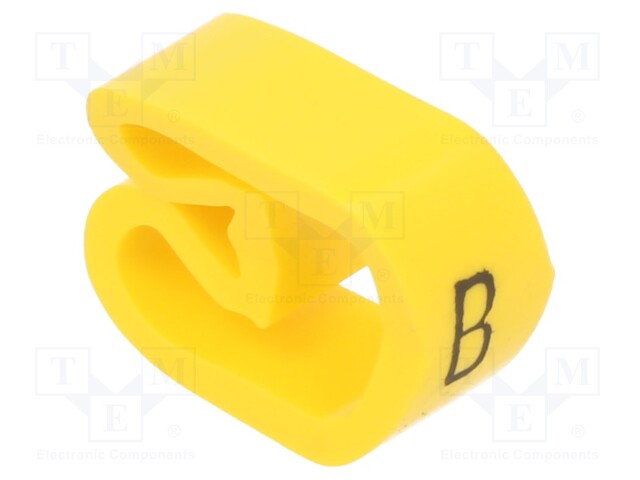 Markers for cables and wires; Label symbol: B; 8÷16mm; PVC; PA