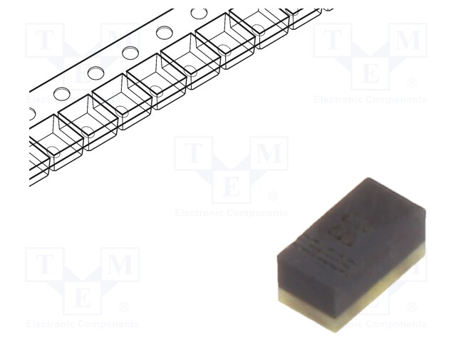 Diode: Schottky rectifying; SMD; 30V; 0.2A; Ufmax: 1000mV; 0603