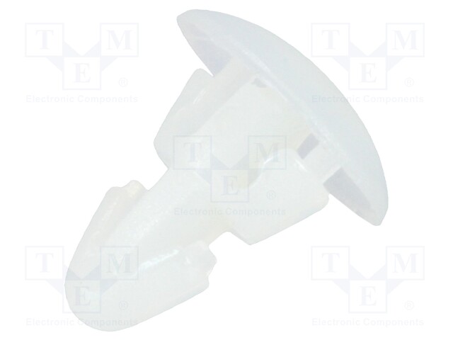 Assembly stud; polyamide; L: 3.5mm; snap fastener; Colour: natural