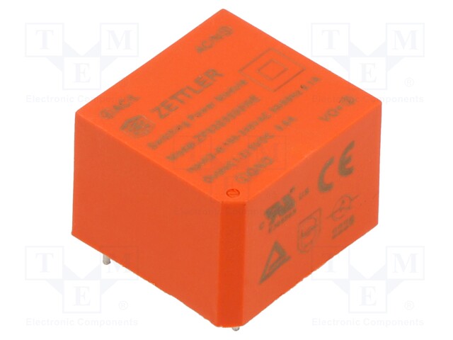 Converter: AC/DC; 3W; 85÷265VAC; Usup: 100÷370VDC; Uout: 5VDC; OUT: 1
