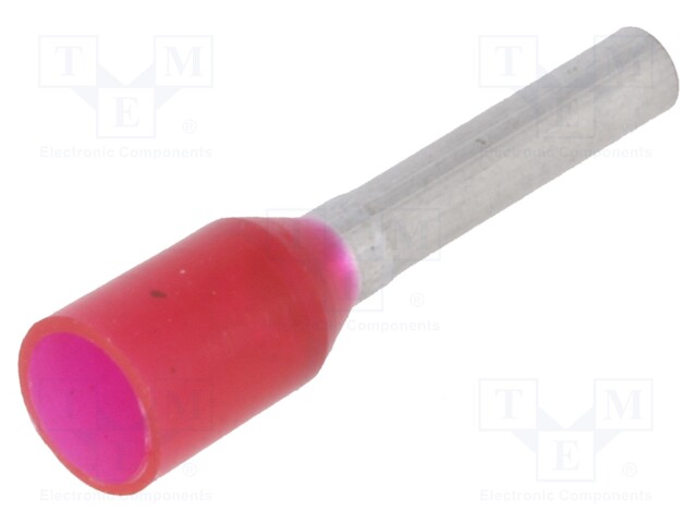 Bootlace ferrule; insulated; copper; Insulation: polypropylene