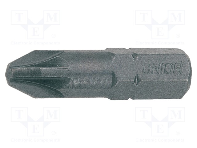 Screwdriver bit; Pozidriv®; PZ2; Overall len: 32mm; 3pcs.